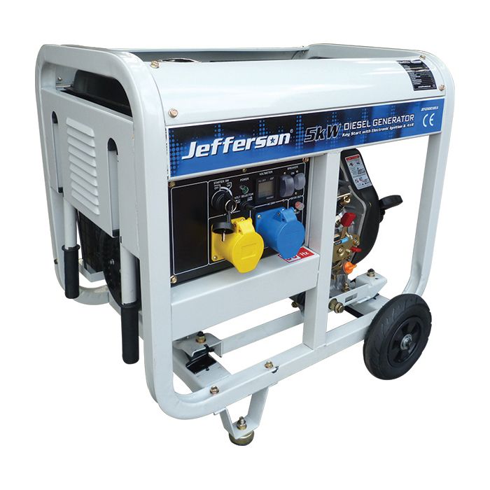JEFFERSON 5.0KW DIESEL GENERATOR