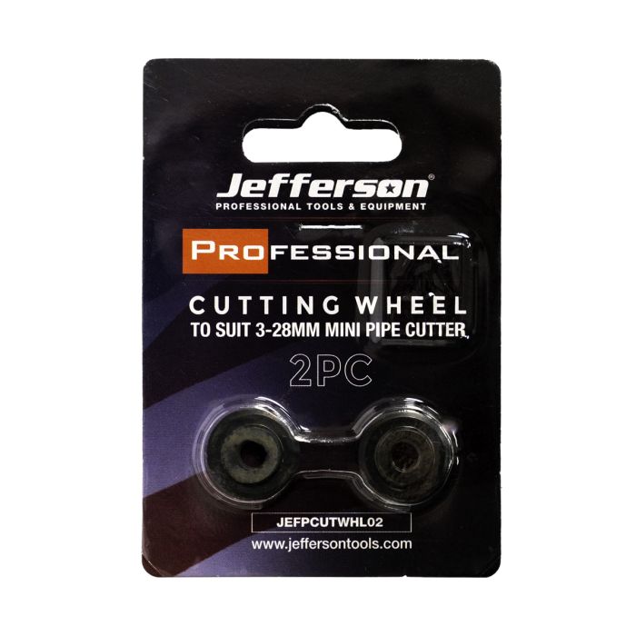 JEFFERSON CUTTING WHEEL (2PC) TO SUIT MINI PIPE CUTTER