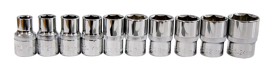 JEFFERSON 12 PIECE 1/2" DRIVE SOCKET SET