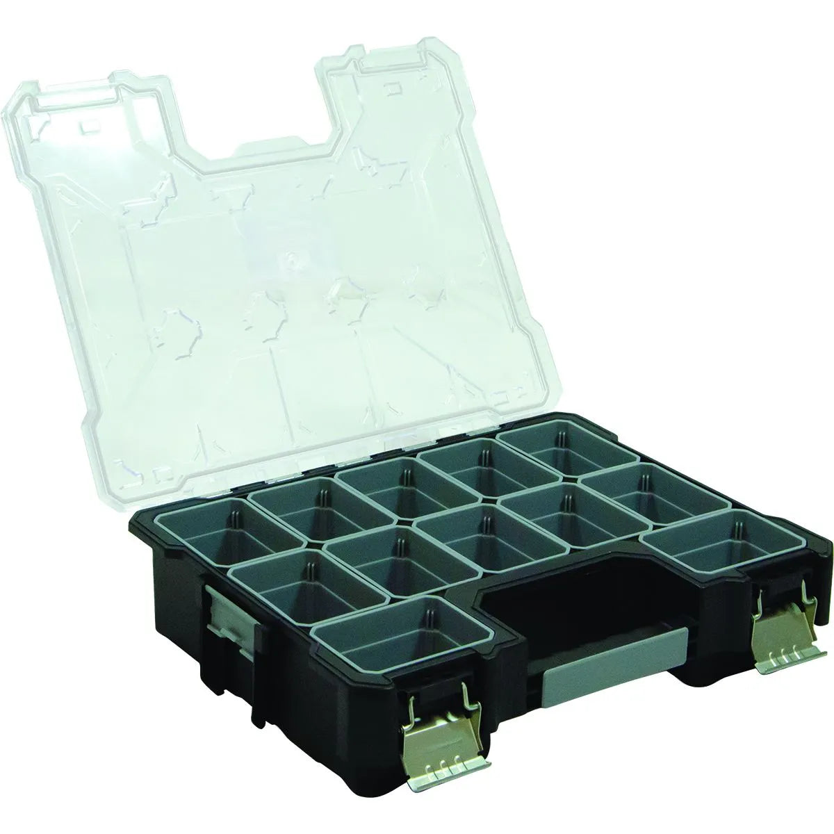 JEFFERSON STACKABLE 12 COMPARTMENT STORAGE CASE