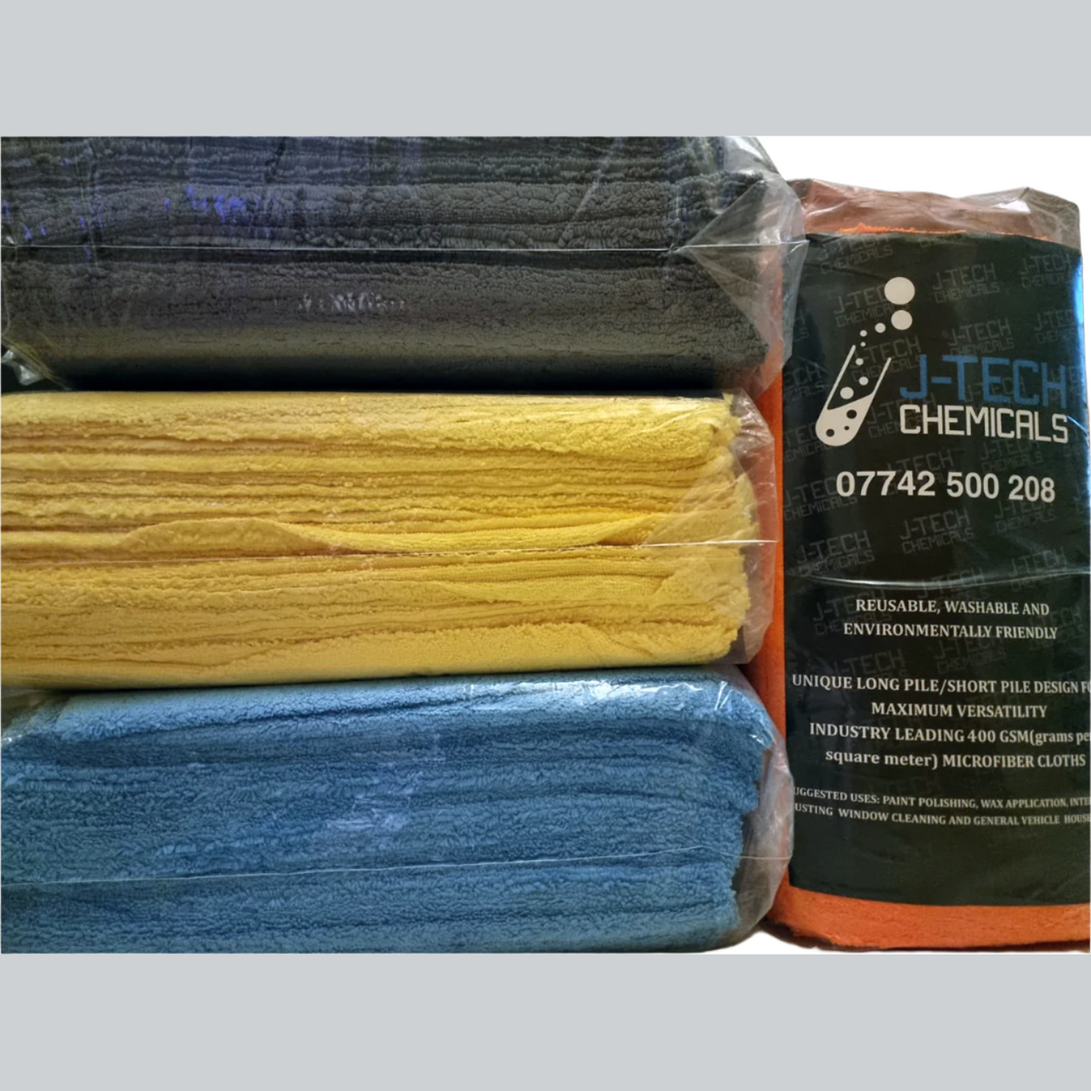 JTECH 36PC MICROFIBRE CLOTHS - Watson Hire