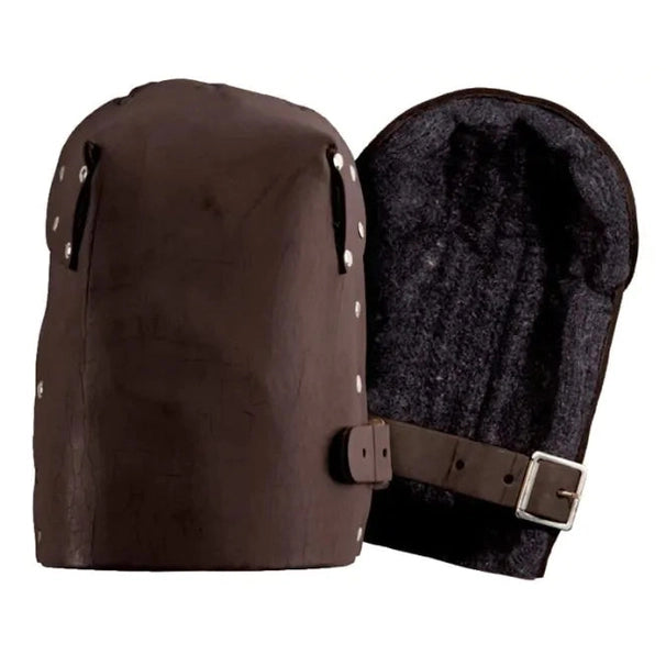 KUNYS KP299 HD LEATHER THICK FELT KNEE PADS