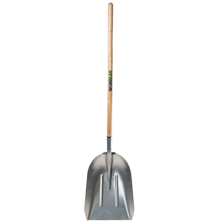 WORKMAN GRAIN 48IN ASH L-HANDLE ALUMINIUM SHOVEL - Watson Hire