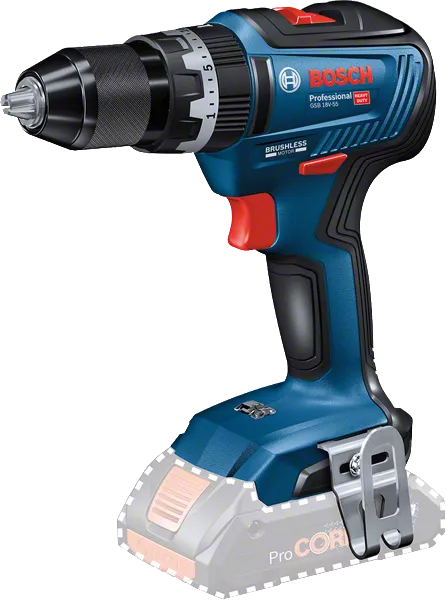 BOSCH GSB18V-55 DRILL BODY ONLY