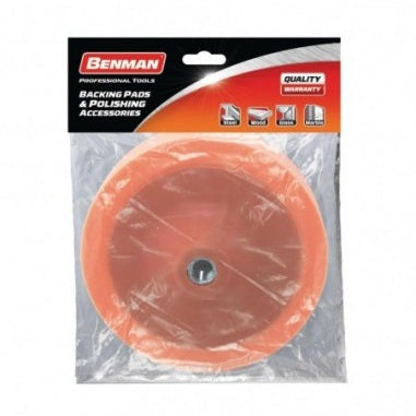 BENMAN POLISHING SPONGE ORANGE WITH SHANK 150X50MM M14