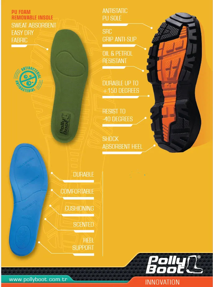 POLLYBOOT POLLY RANGER NEOPRENE S5 FULL SAFETY