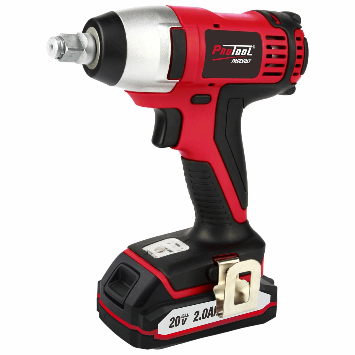 PROTOOL 20V IMPACT WRENCH CW 2 X 2AH BATTERIES