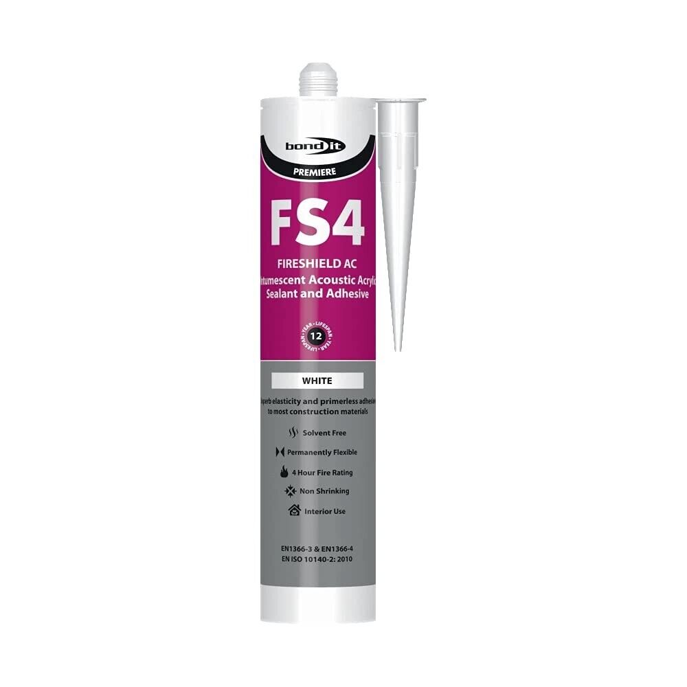 BOND IT FS4 FIRESHIELD INTUMESCENT ACOUSTIC SEALANT