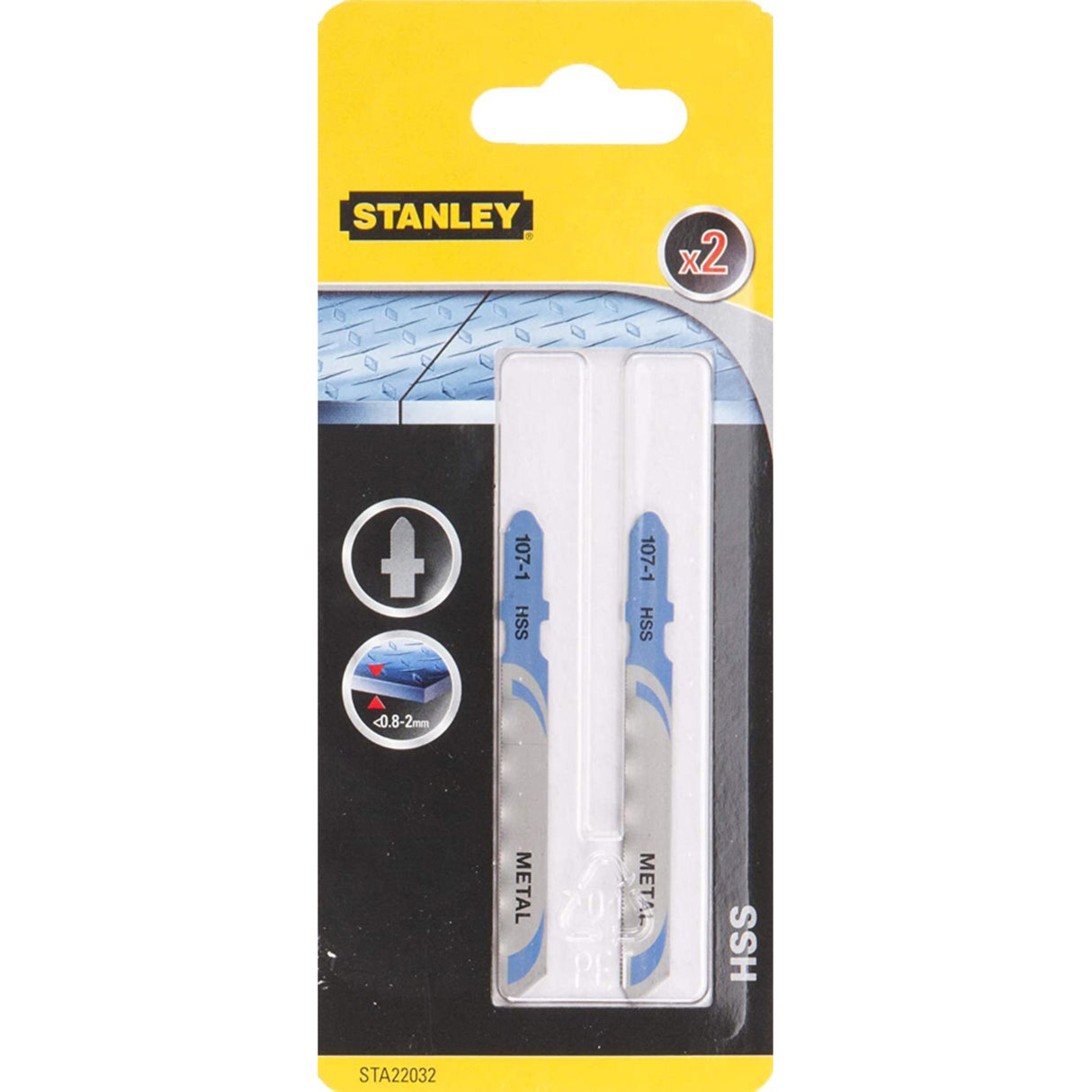 JIGSAW BLADE T SHANK METAL HSS