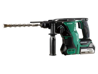 HIKOKI 18V BRUSHLESS SDS HAMMER DRILL 2 5 AH BATTERIES