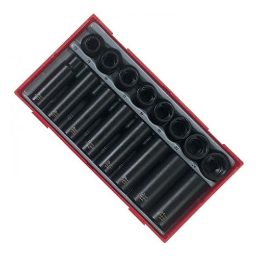 TENG TOOL IMPACT SOCKET SET 1/2IN DRIVE 16PCS