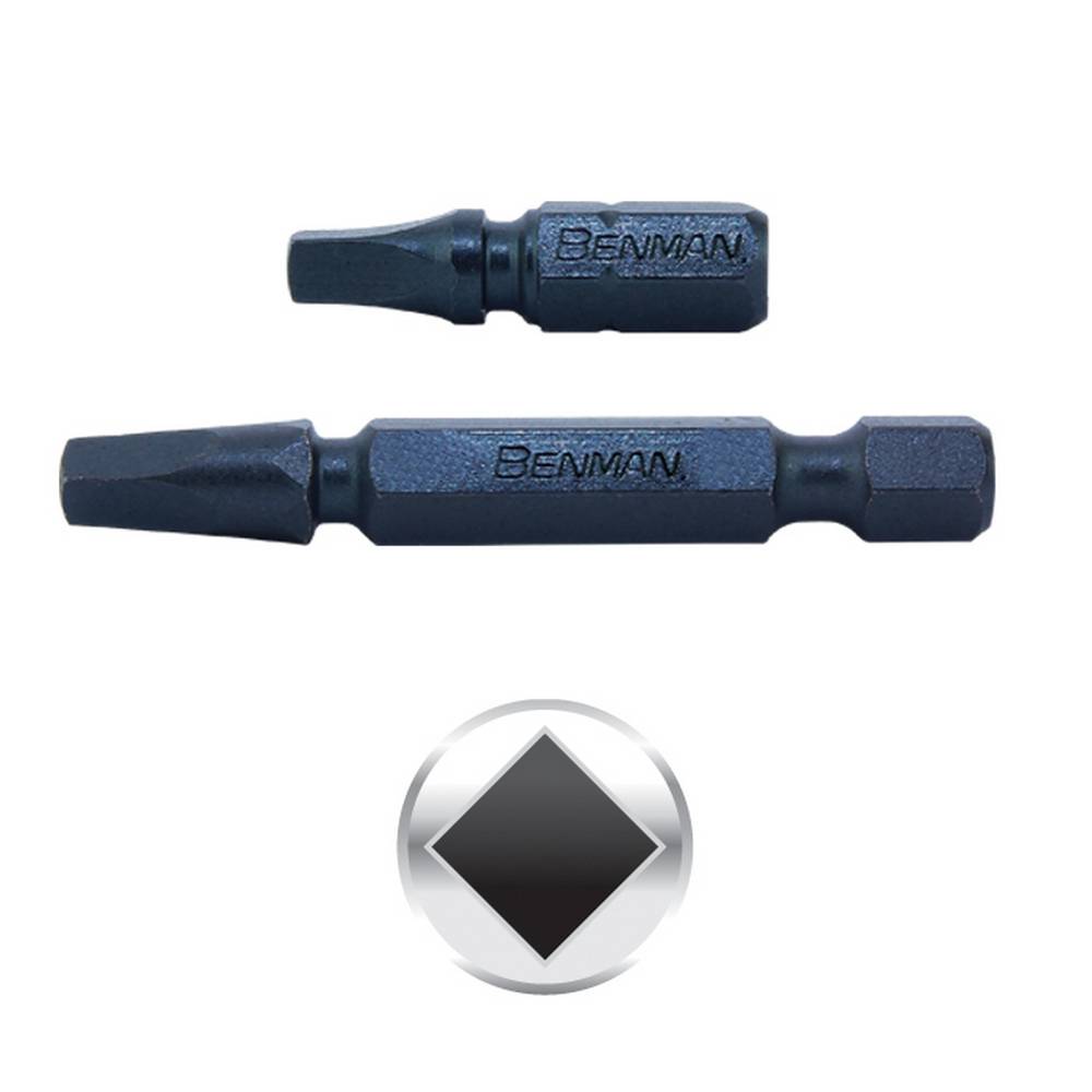 BENMAN SCREW BITS R2 X 50MM (2PCS)
