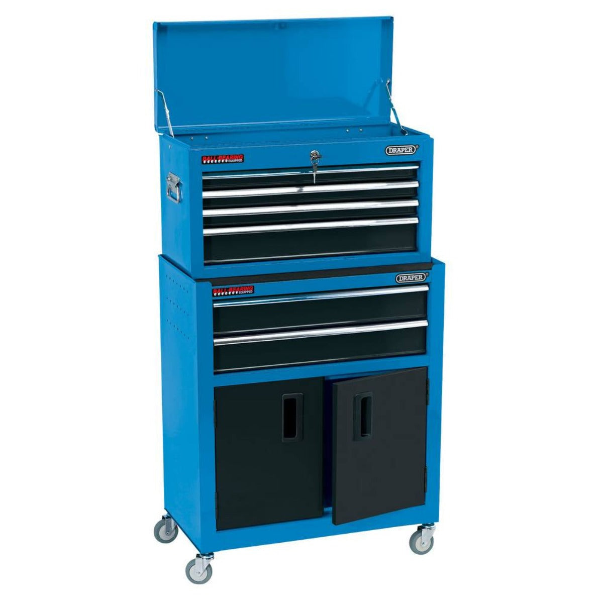 DRAPER 6 DRAWER 24" COMBINED ROLLER CABINET AND TOOL CHEST