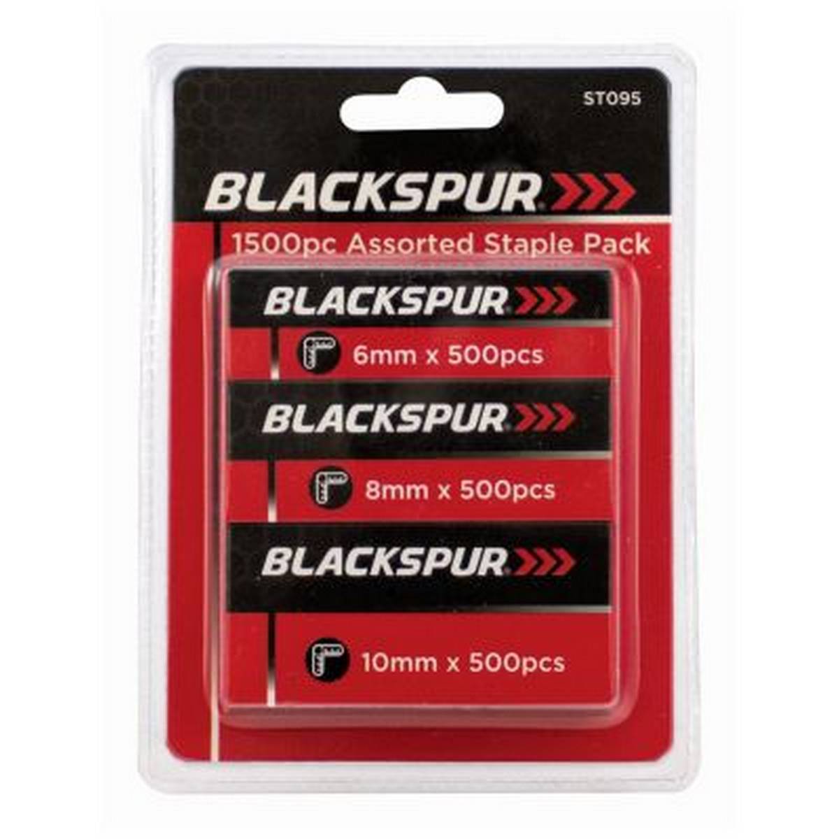 BLACKSPUR 1500 PC ASSORTED STAPLE PACK BB-ST095