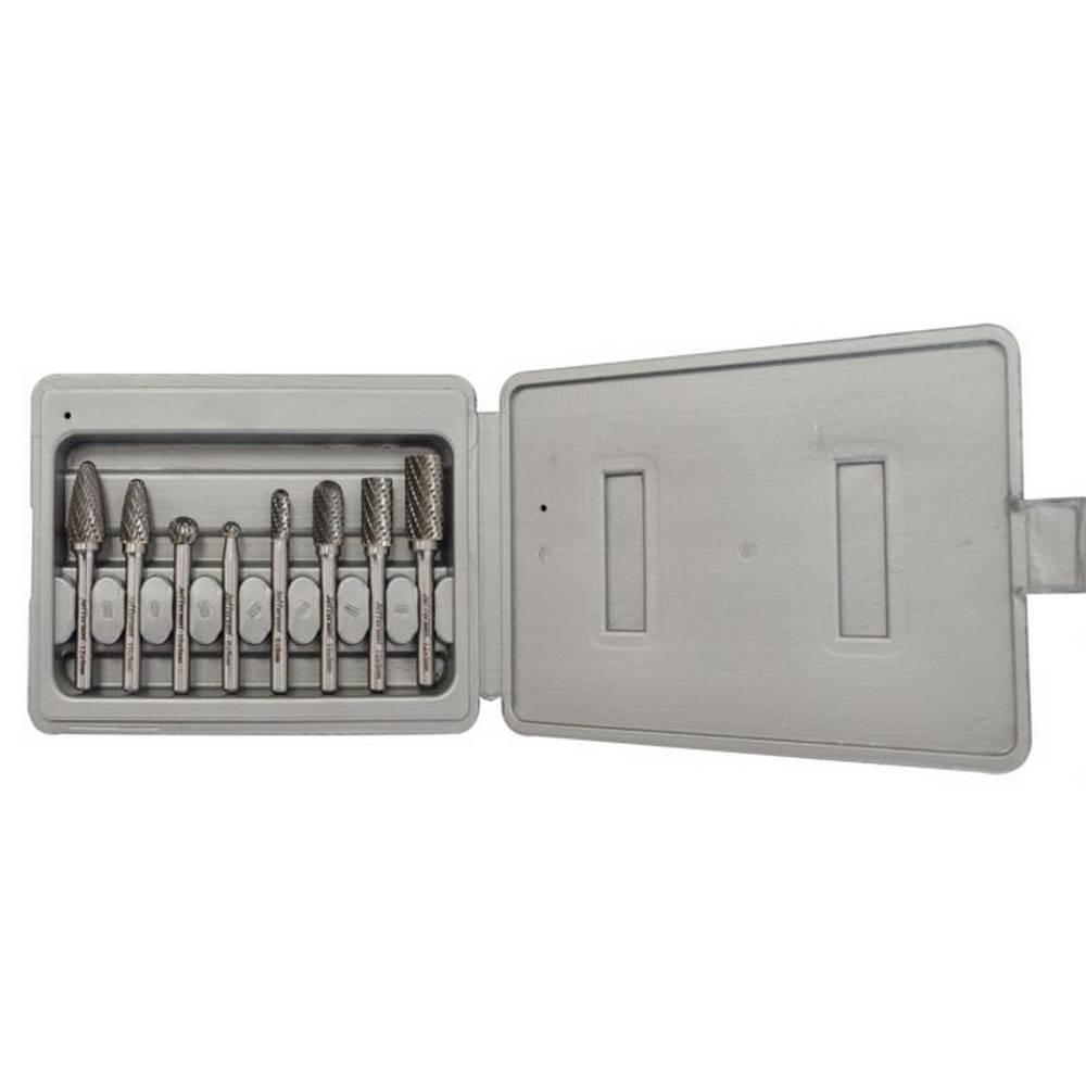 JEFFERSON 8 PIECE TCT ROTARY BURRS