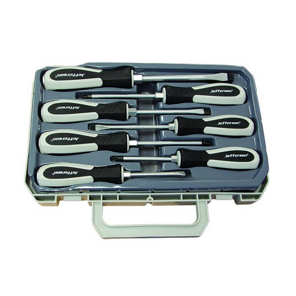 JEFFERSON 7 PIECE HAMMER THROUGH SCREWDRIVER SET