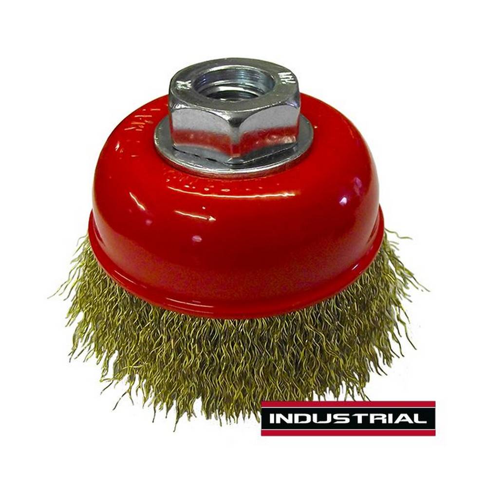 JEFFERSON CRIMPED CUP BRUSH M14 100MM