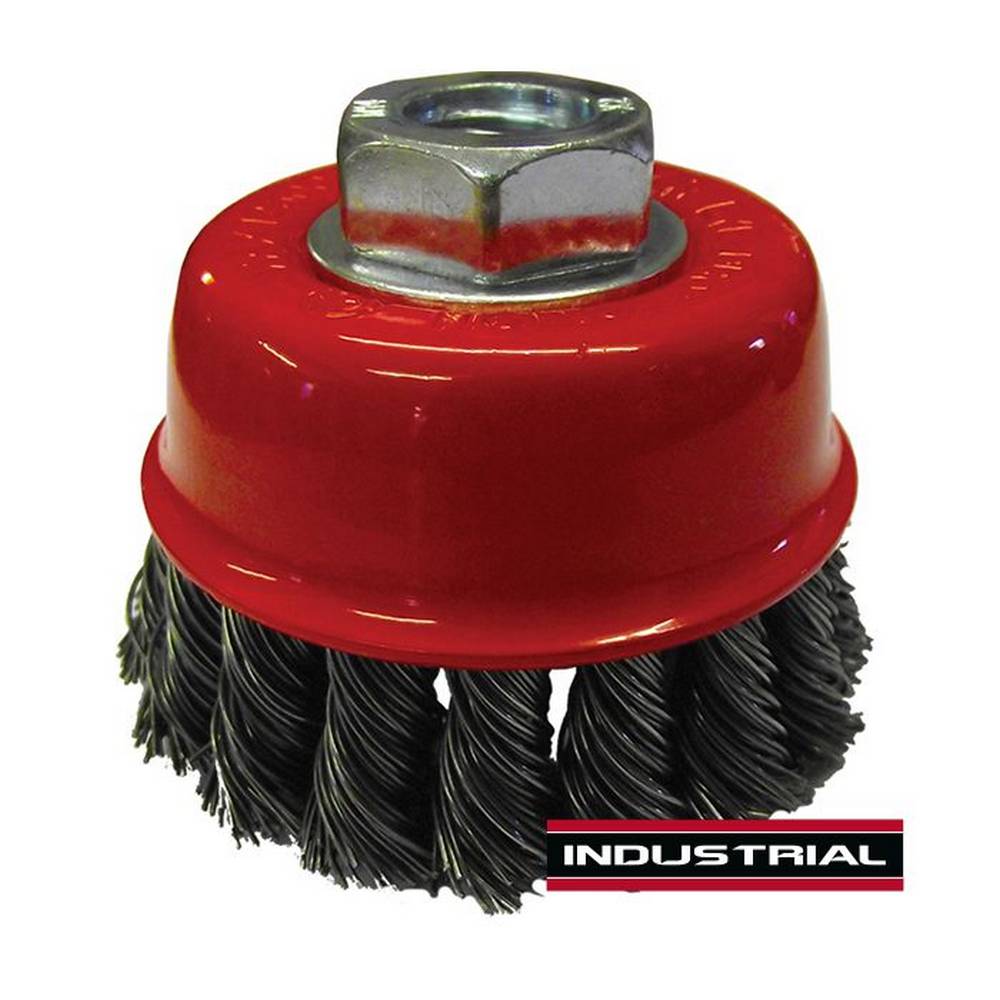JEFFERSON TWIST KNOT CUP BRUSH M14 65MM