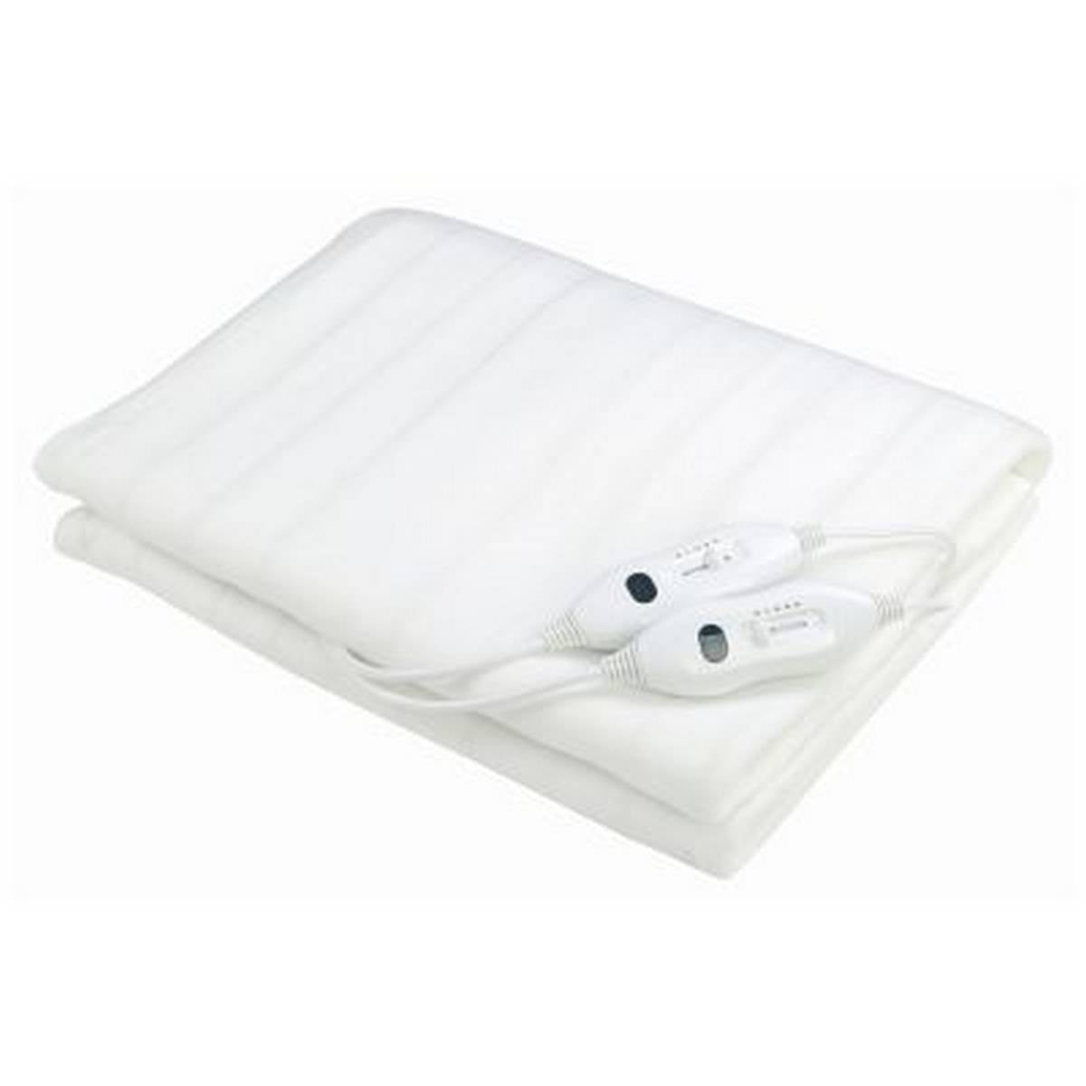 KINGAVON KING SIZE ELECTRIC BLANKET WITH 2 CONTROLLERS - 160 X 150 CM BB-EB102
