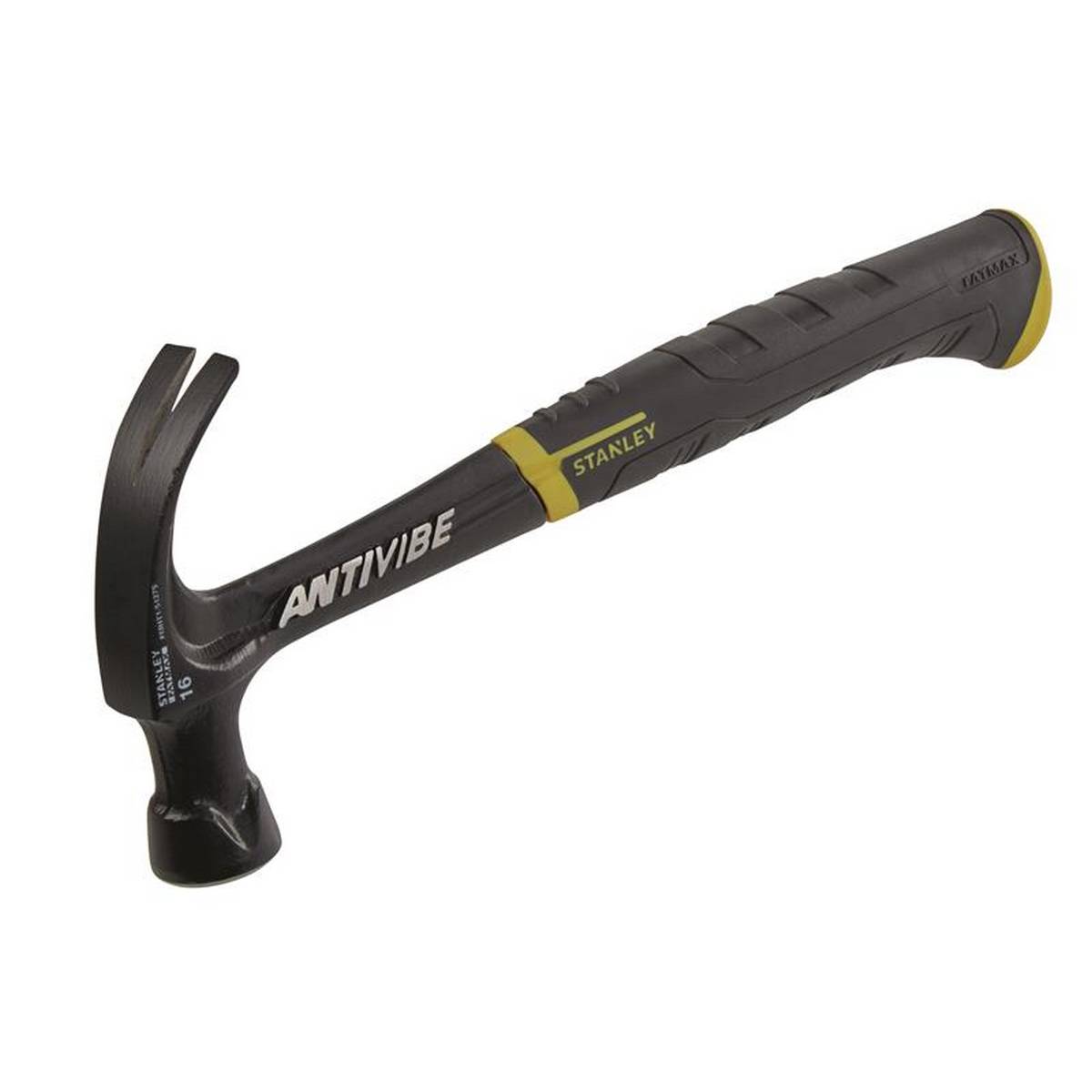 STANLEY® FatMax® AntiVibe All Steel Curved Claw Hammer 450g (16oz)