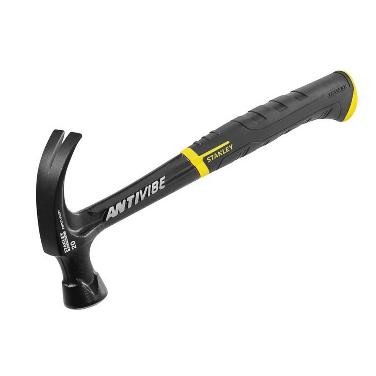 STANLEY® FatMax® AntiVibe All Steel Curved Claw Hammer 570g (20oz)