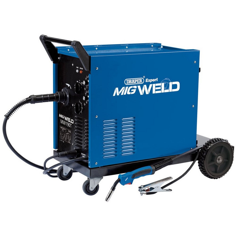 DRAPER GAS/GASLESS MIG WELDER 180A