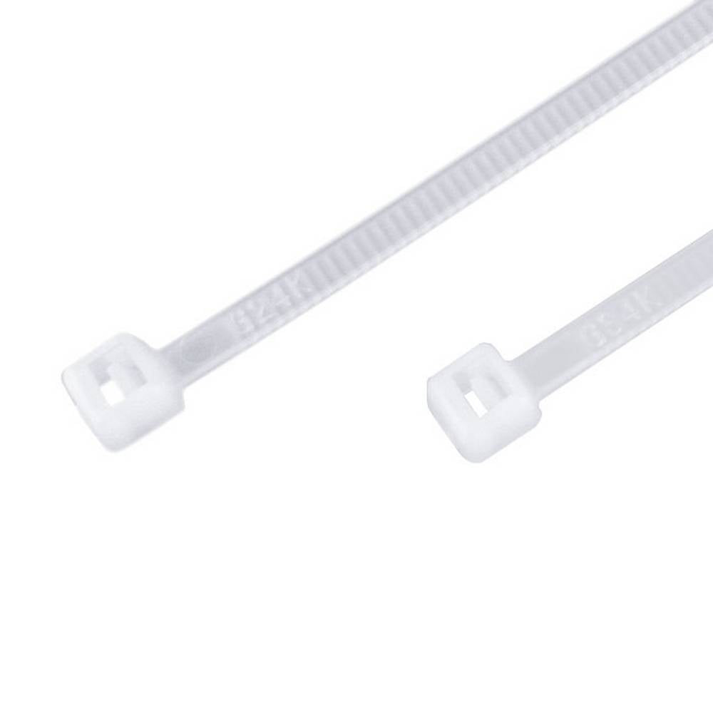BENMAN CABLE TIES, WHITE, 250MMX3,6MM (100PCS)