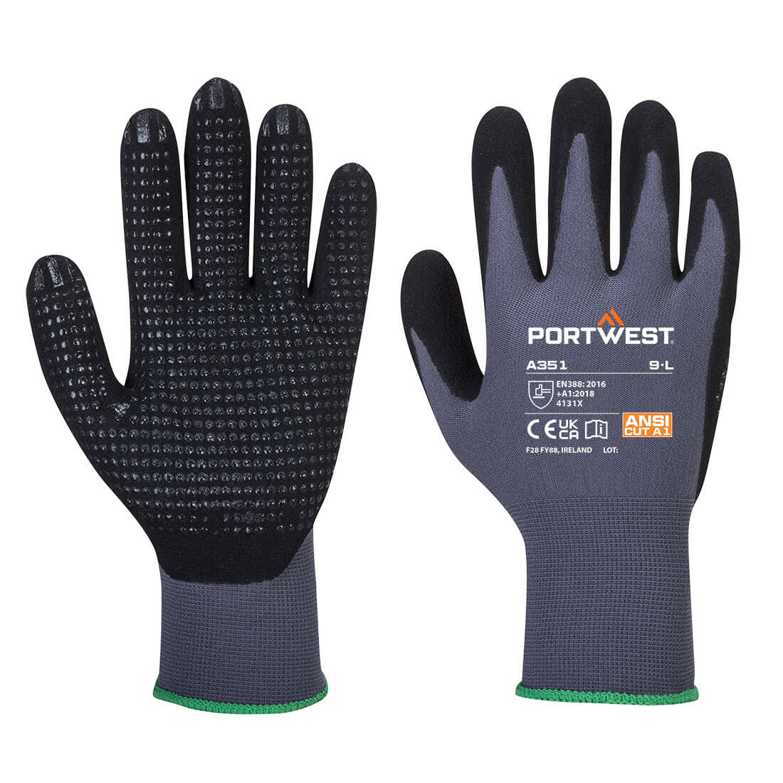 PORTWEST DERMIFLEX PLUS GLOVE - GREY