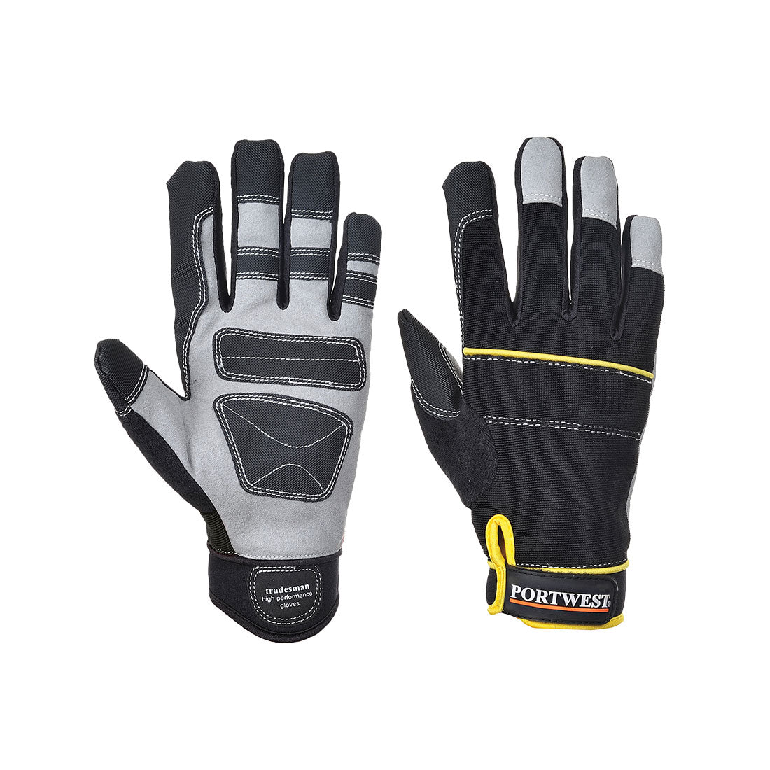 PORTWEST TRADESMAN - HIGH PERFORMANCE GLOVE - GREY / BLUE