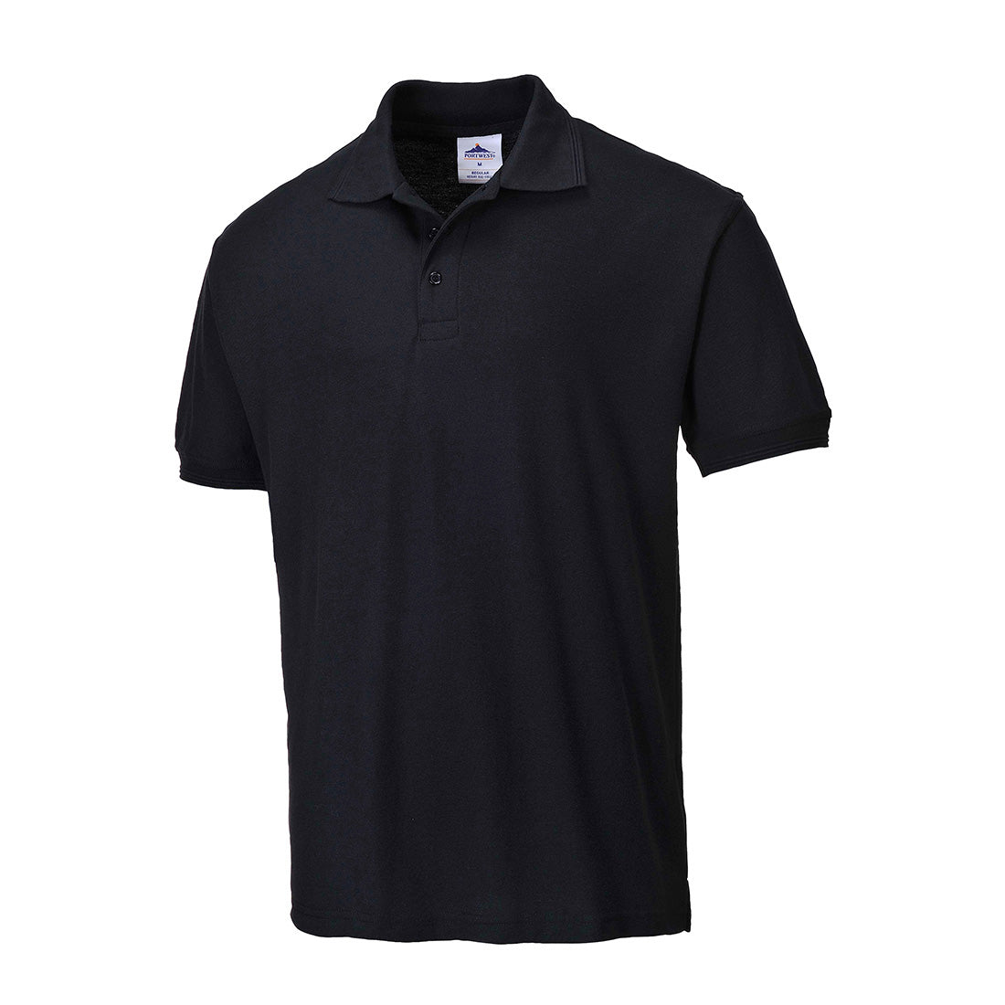 PORTWEST NAPLES POLO SHIRT - BLACK
