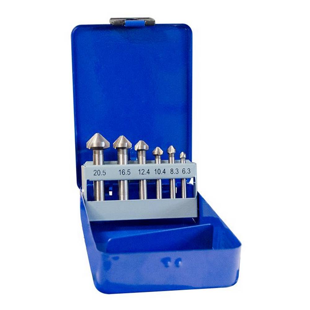 JEFFERSON 6 PIECE HSS COUNTER SINK SET