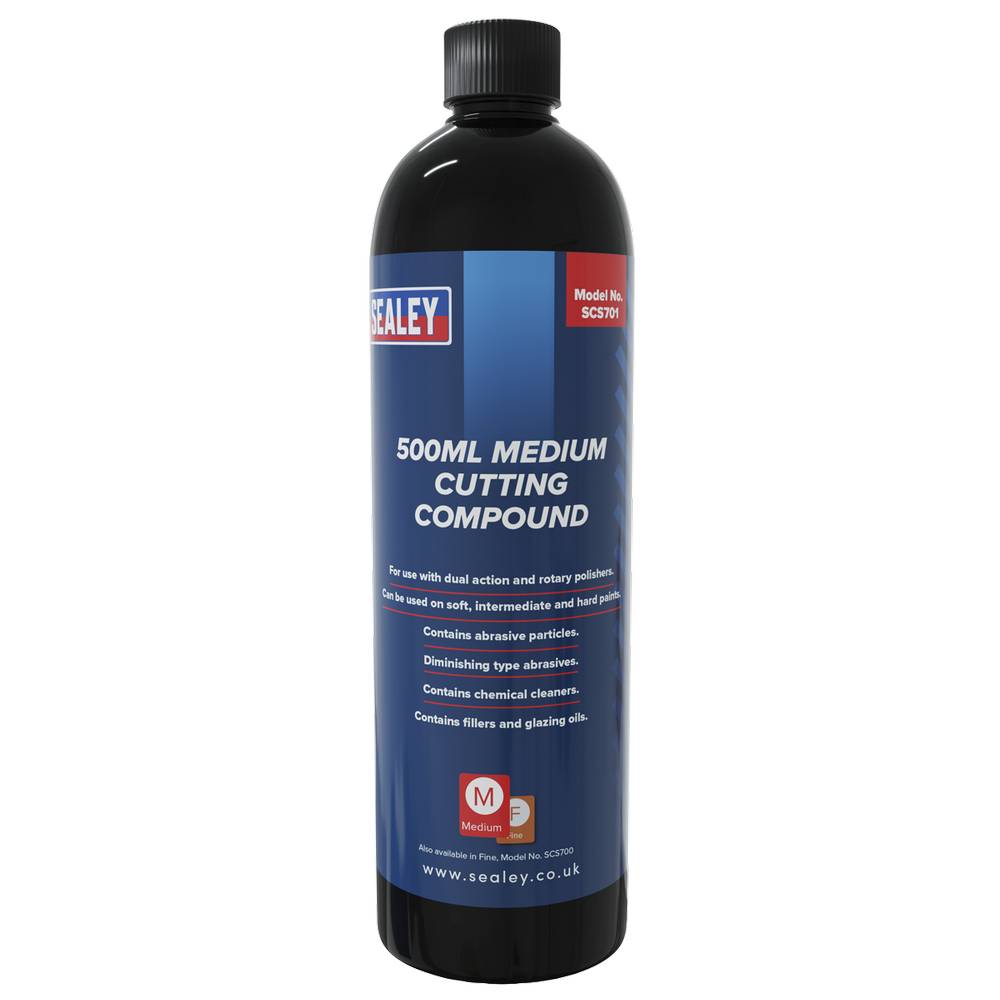 SEALEY CUTTING COMPOUND MEDIUM 500ML