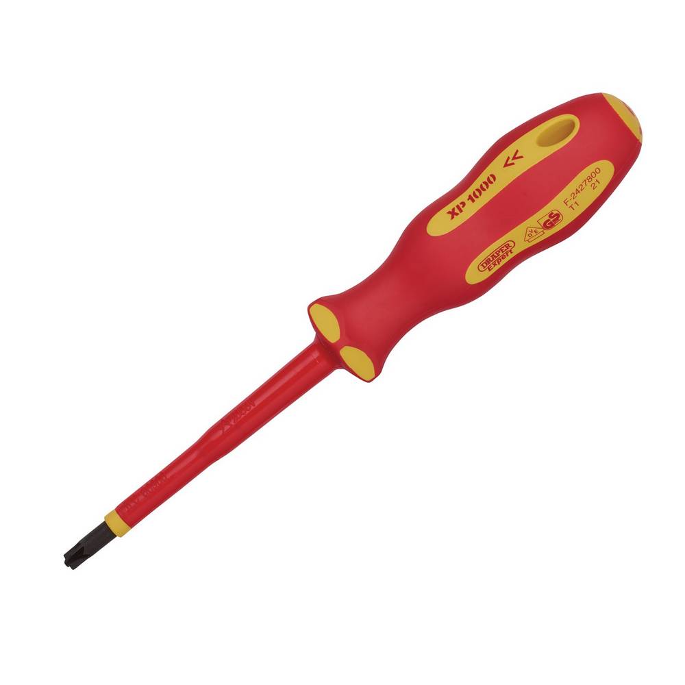 DRAPER XP1000 VDE PZ/SL TYPE SCREWDRIVER, NO.2 X 100MM