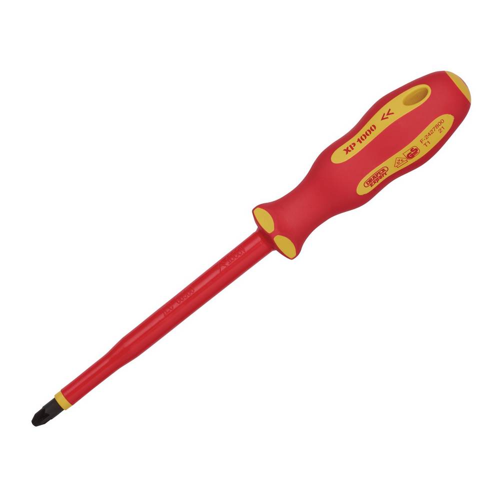 DRAPER XP1000 VDE PZ TYPE SCREWDRIVER, NO.3 X 150MM