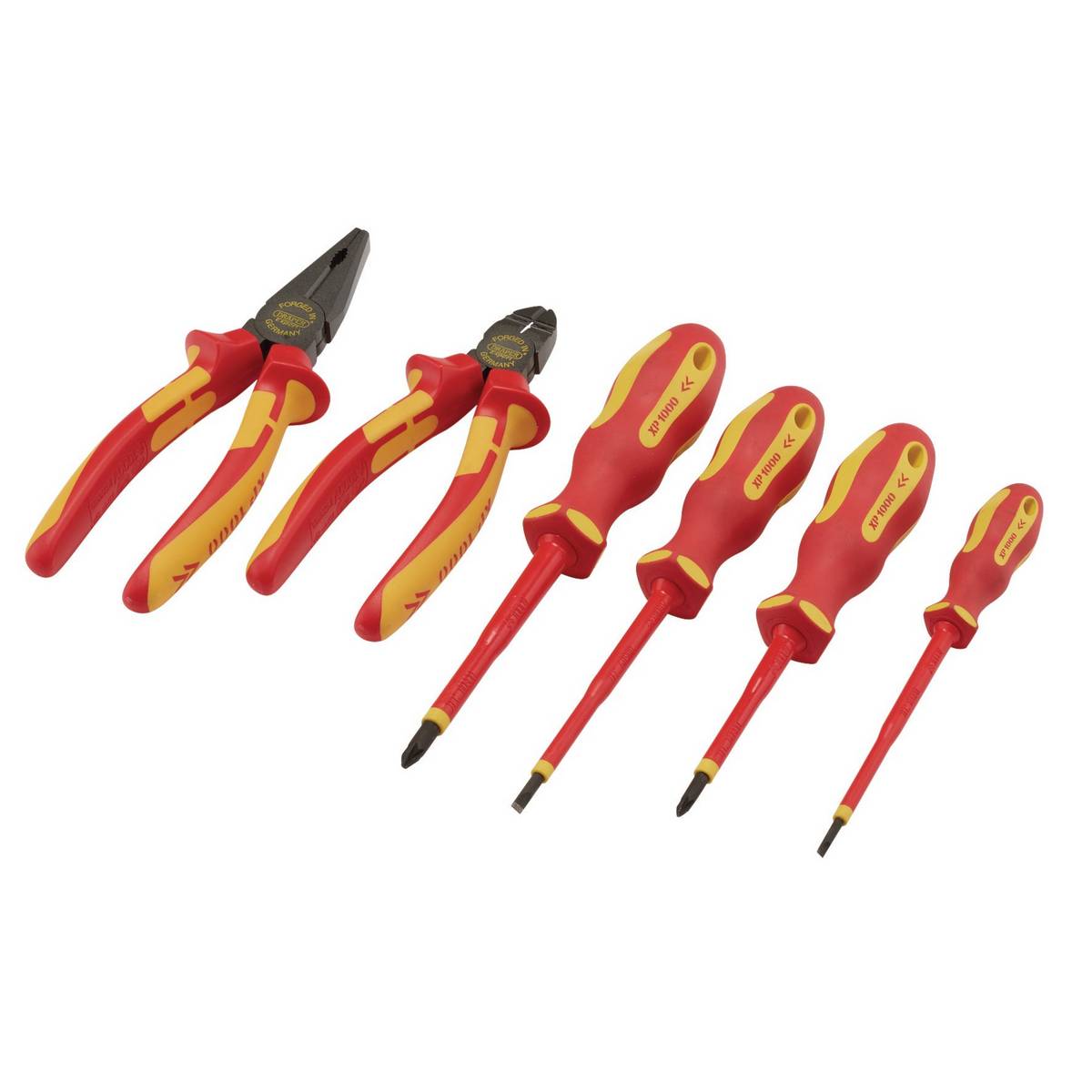 DRAPER XP1000® VDE SCREWDRIVER AND PLIERS SET (6 PIECE)