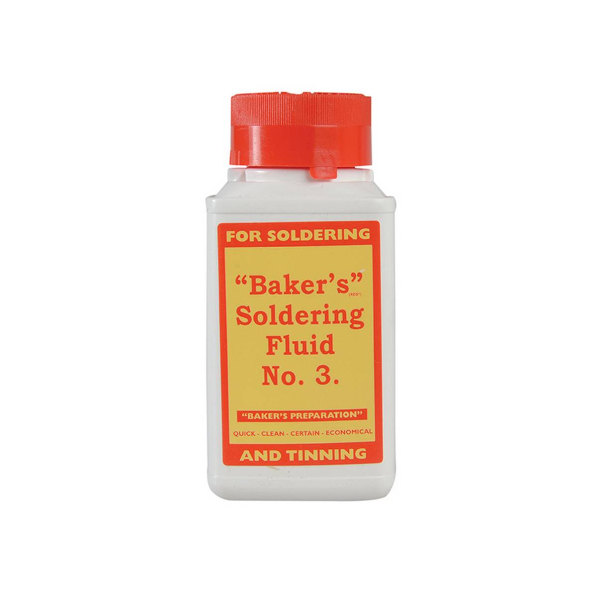 BAKERS BAKER'S NO.3 SOLDERING FLUID 125ML