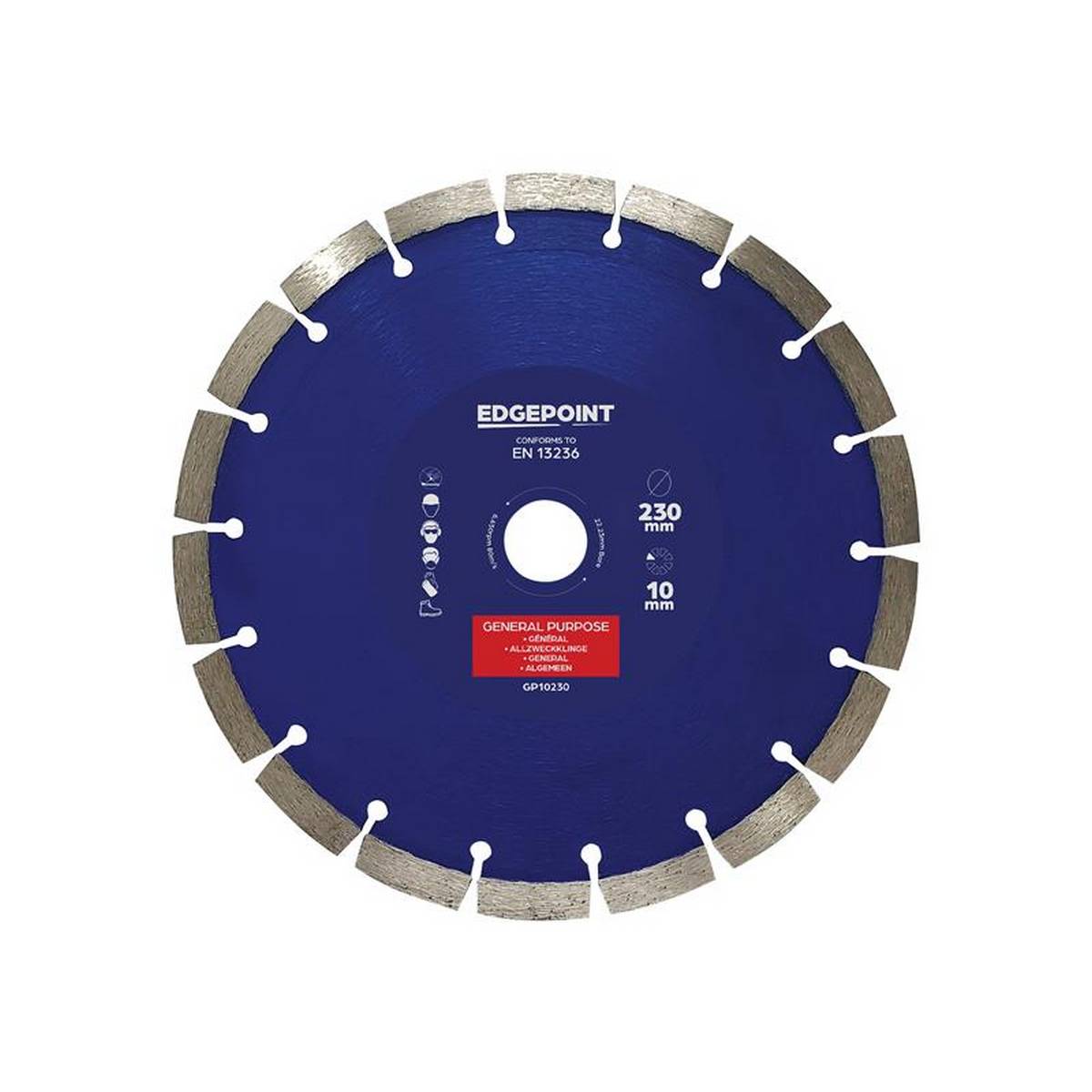 EDGEPLUS EDGEPOINT GP10230 GENERAL-PURPOSE DIAMOND BLADE 230MM