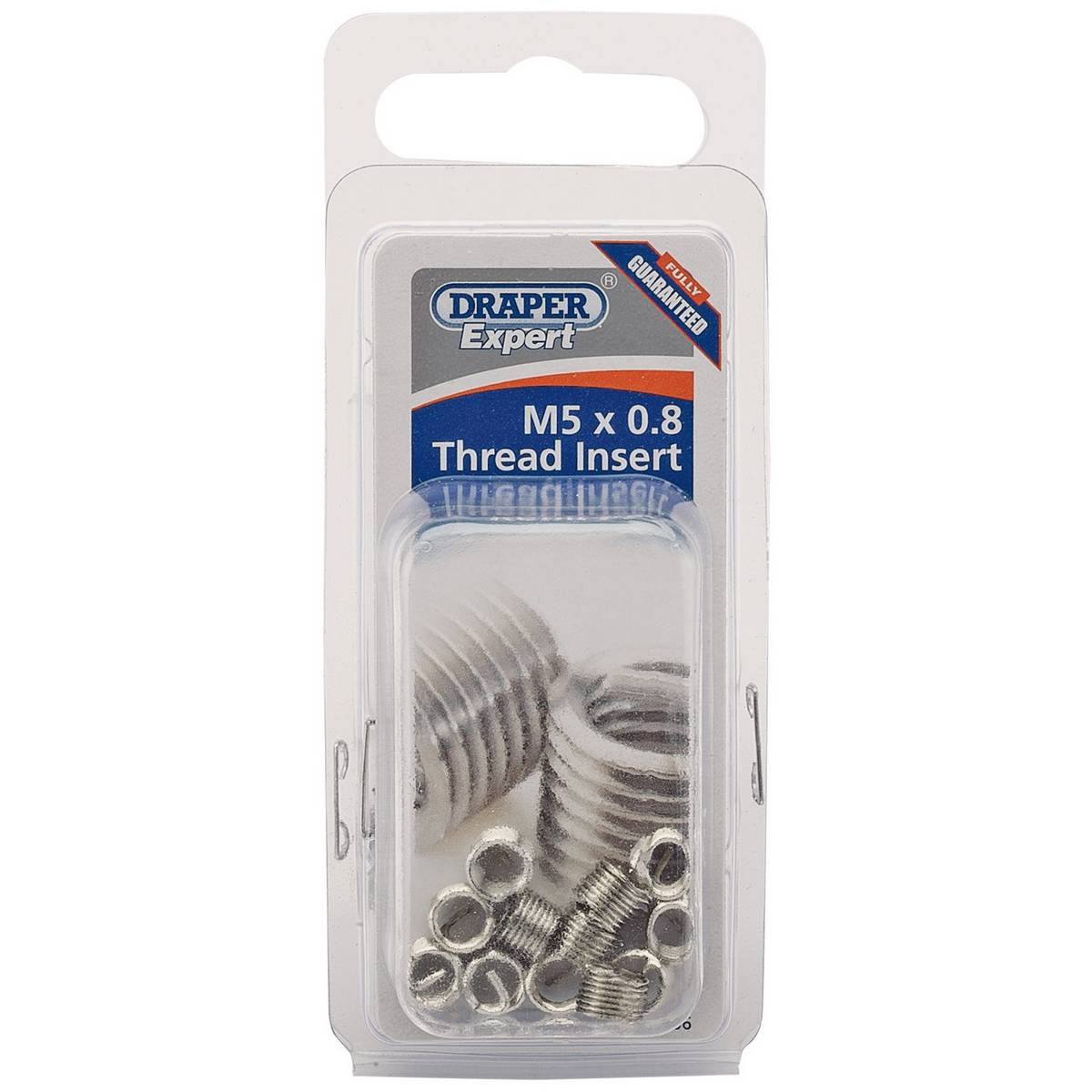 DRAPER METRIC THREAD INSERT REFILL, M5 X 0.8 (PACK OF 12)