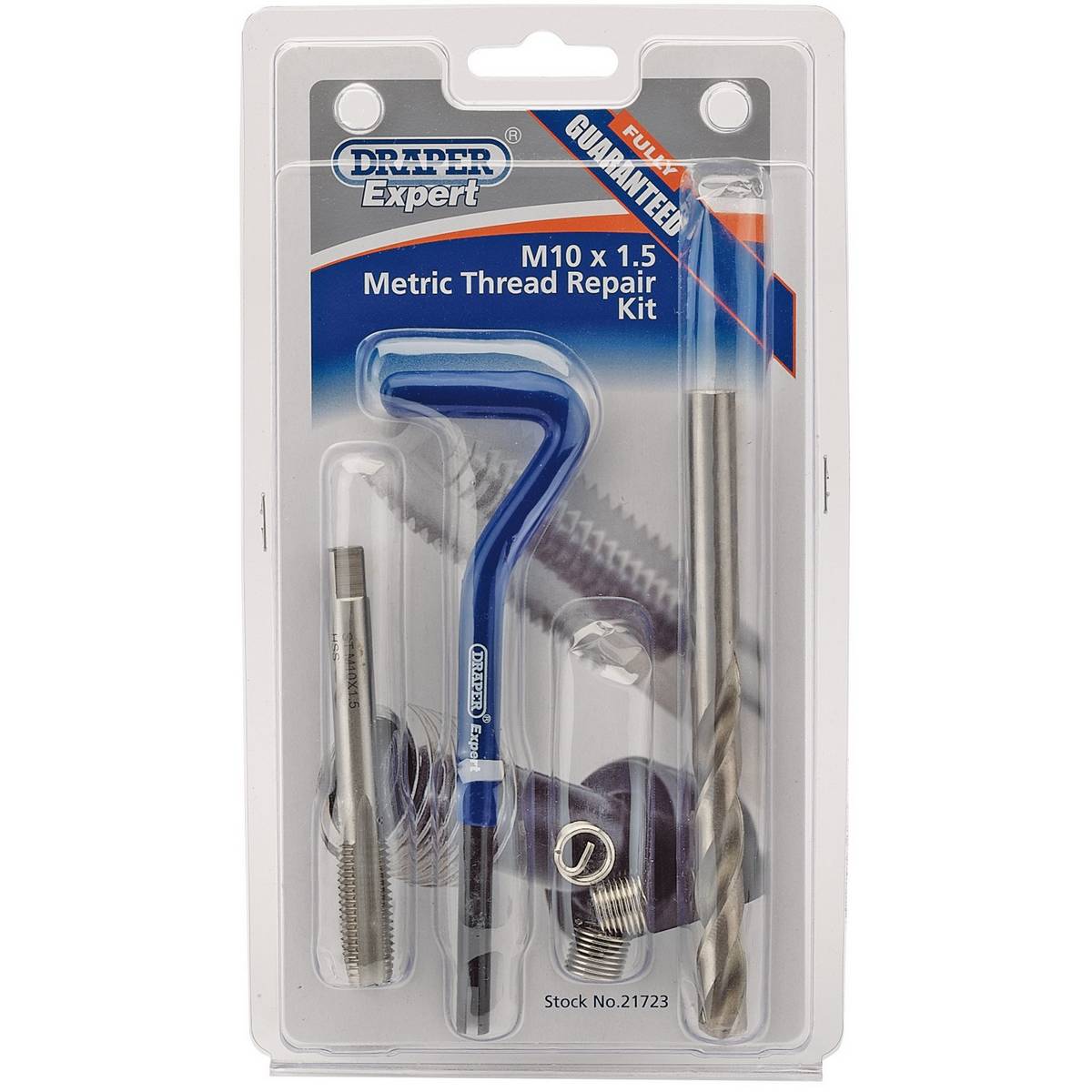 DRAPER METRIC THREAD REPAIR KIT, M10 X 1.5
