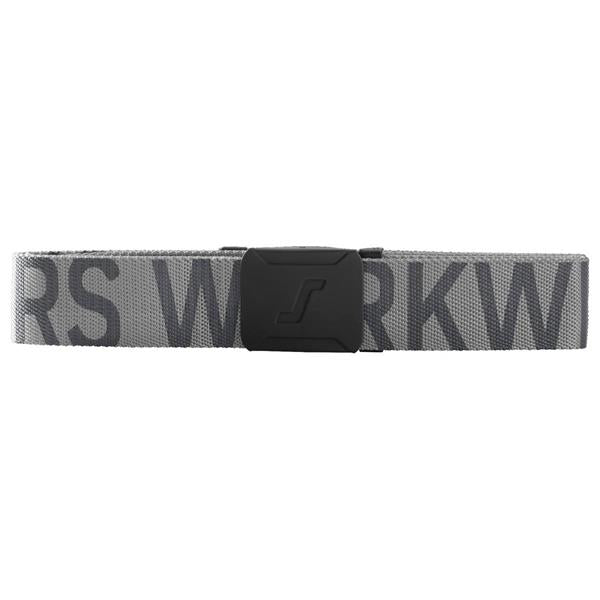 SNICKERS 9004 LOGO BELT - GREY / STEEL GREY