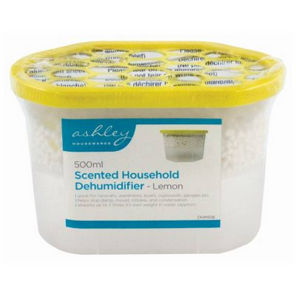ASHLEY 500ML SCENTED HOUSEHOLD DEHUMIDIFIER - LEMON BB-DHM108