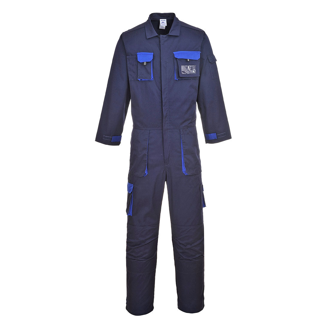 PORTWEST CONTRAST COVERALL NAVY