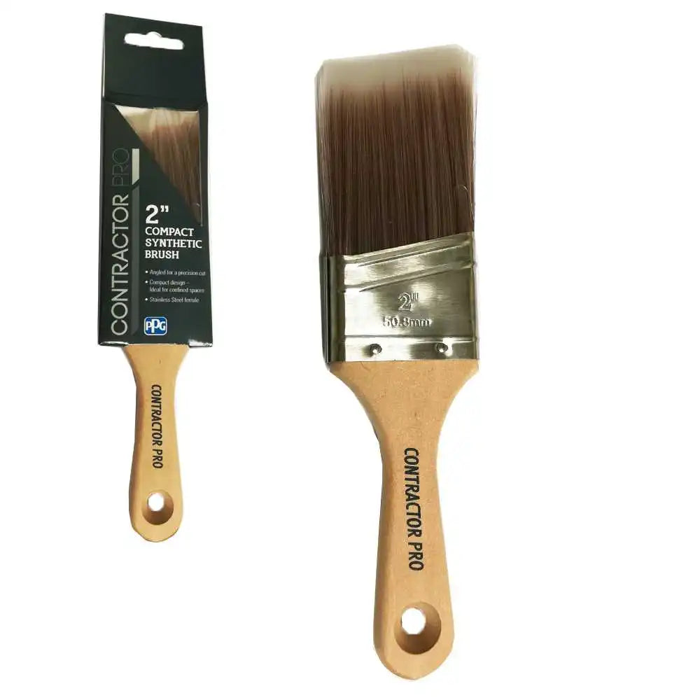 PPG CONTRACTOR PRO BRUSH ANGLED 2IN