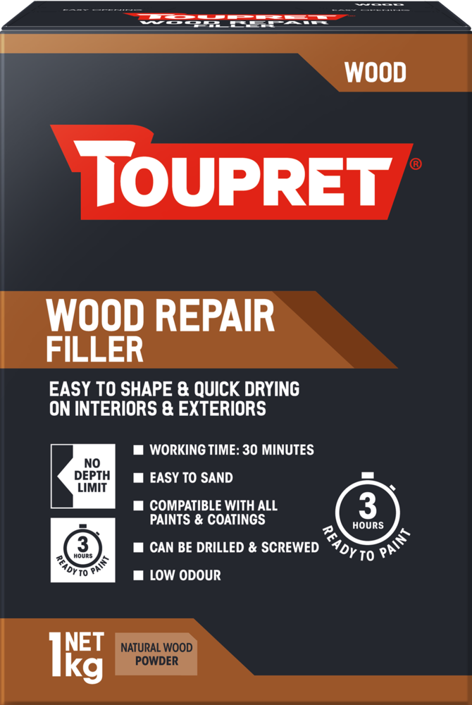 TOUPRET WOOD REPAIR FILLER 1KG