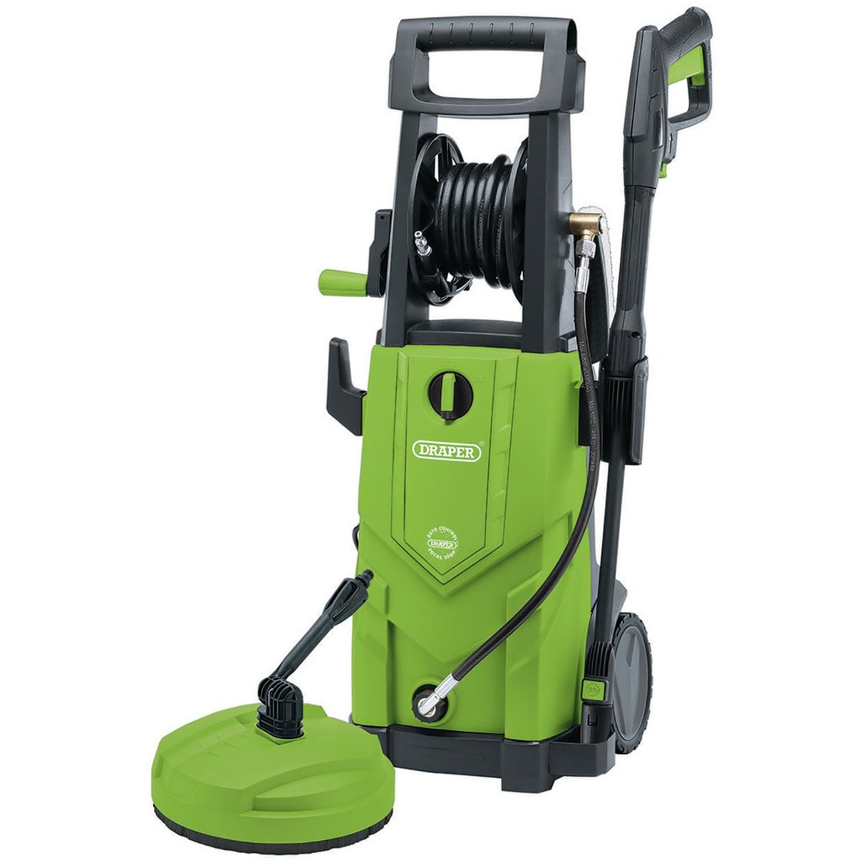 DRAPER PRESSURE WASHER 2200W  165BAR GREEN