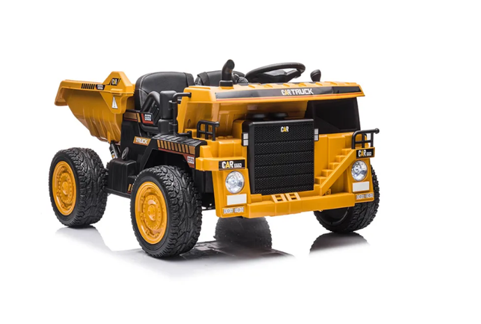 KIDS 12V YELLOW DUMPER TRUCK