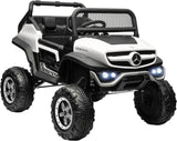 LICENSED MERCEDES BENZ UNIMOG WHITE