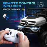 LICENSED MERCEDES BENZ UNIMOG WHITE