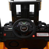 KIDS 12V RIDE ON FORKLIFT - YELLOW