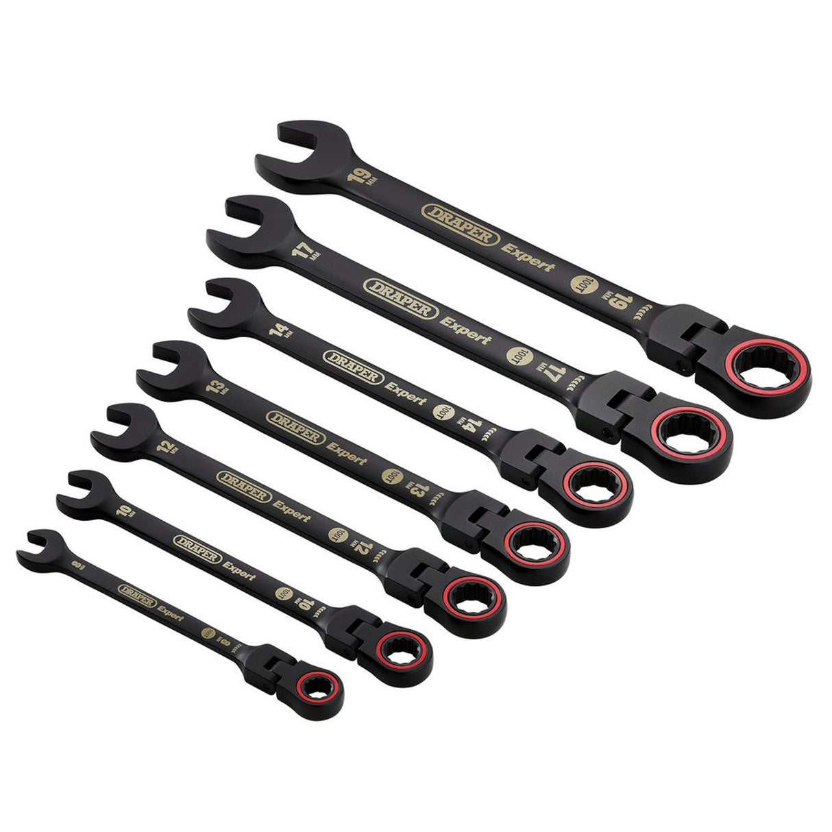DRAPER 7PC FLEX HEAD RATCHET SPANNER
